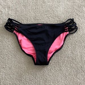 VS Pink Strappy Bikini Bottom 👙